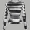 http___img.ltwebstatic.com_images3_pi_2024_10_30_46_1730271011a3a1bacc300d64b657cbdd0bb4f58be1 SHEIN EZwear 3pcs/Set Women Casual Round Neck Striped Solid Color Long Sleeve Tight Fit Tee Fall Clothes