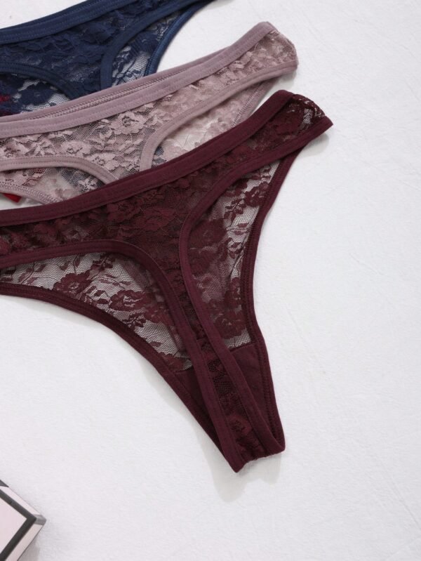 http___img.ltwebstatic.com_images3_spmp_2024_06_16_65_17185405339d03e0cd23552d759cb99ff99a9da337 Upgrade your lingerie collection with this elegant and feminine 6-piece thong set from SHEIN. Designed to combine comfort with a touch of sensual style, these lace thongs feature delicate floral edges and vibrant colors perfect for everyday confidence.