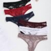 http___img.ltwebstatic.com_images3_spmp_2024_06_17_39_17186266213ebadc7fa53fd329ea1034610f096ce2 Upgrade your lingerie collection with this elegant and feminine 6-piece thong set from SHEIN. Designed to combine comfort with a touch of sensual style, these lace thongs feature delicate floral edges and vibrant colors perfect for everyday confidence.