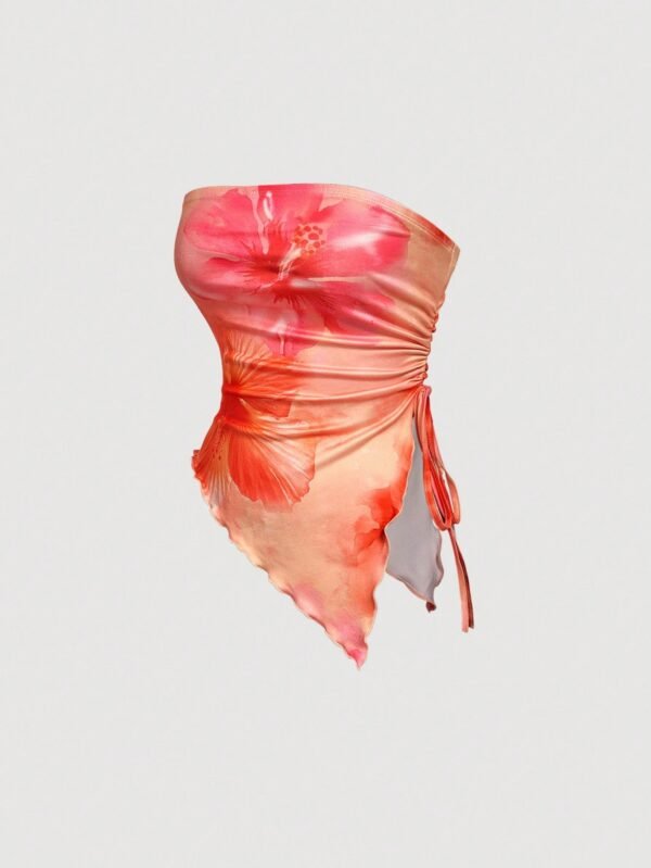 http___img.ltwebstatic.com_v4_j_pi_2025_08_28_3f_17563476413a17620d8b4862dc099ab789944309b6 Amazing SHEIN MOD 3pcs/Set Vintage Print Cropped Top With Side Tie Waist, Casual Wear,Vintage Top,Tea Party,Going Out,Old Money, Flower Tube Top,Summer Vacation,Holiday,Beach,Carnival Costume,Spring