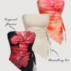 http___img.ltwebstatic.com_v4_j_pi_2025_09_15_b5_17579193777a42a6849e1c9fe14c04bcc1b216b17f vintage floral crop top, women 3 piece summer set, old money aesthetic outfit, side tie crop top, floral tube top women, summer vacation outfit, beach holiday clothing, vintage womens fashion, elegant summer top, trendy shein mod set, womens going out outfit, floral summer clothing